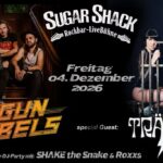 Ein Live Spektakel der besonderen Art: RAYGUN REBELS mit Special Guest TRÄSH live im Sugar Shack IMG_3679